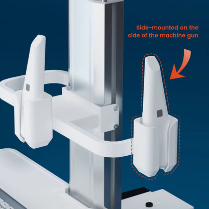 Clinic Mobile Computer Work station Cpu Monitor Cart 1150mm