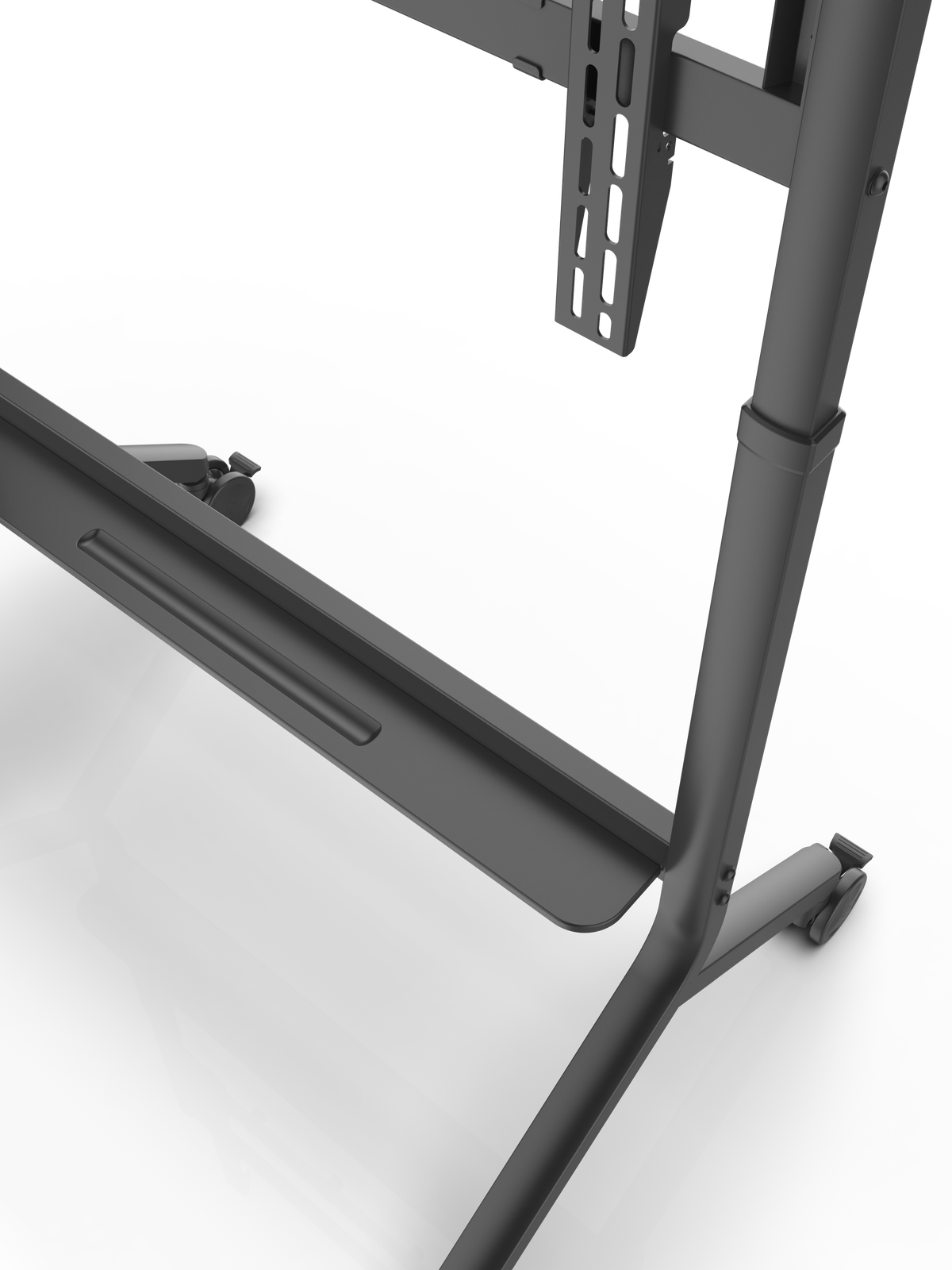2026 NB P100 Height Adjustable Mobile Cart 65"-90" Large Screen Mobile Stand Outdoor Wheel