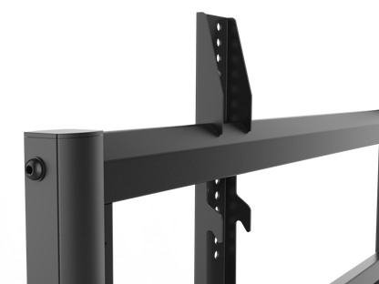 2026 NB P150 Electric Motorized Mobile TV Cart for 65-90" Screens Touch Panels Large Shelf Space