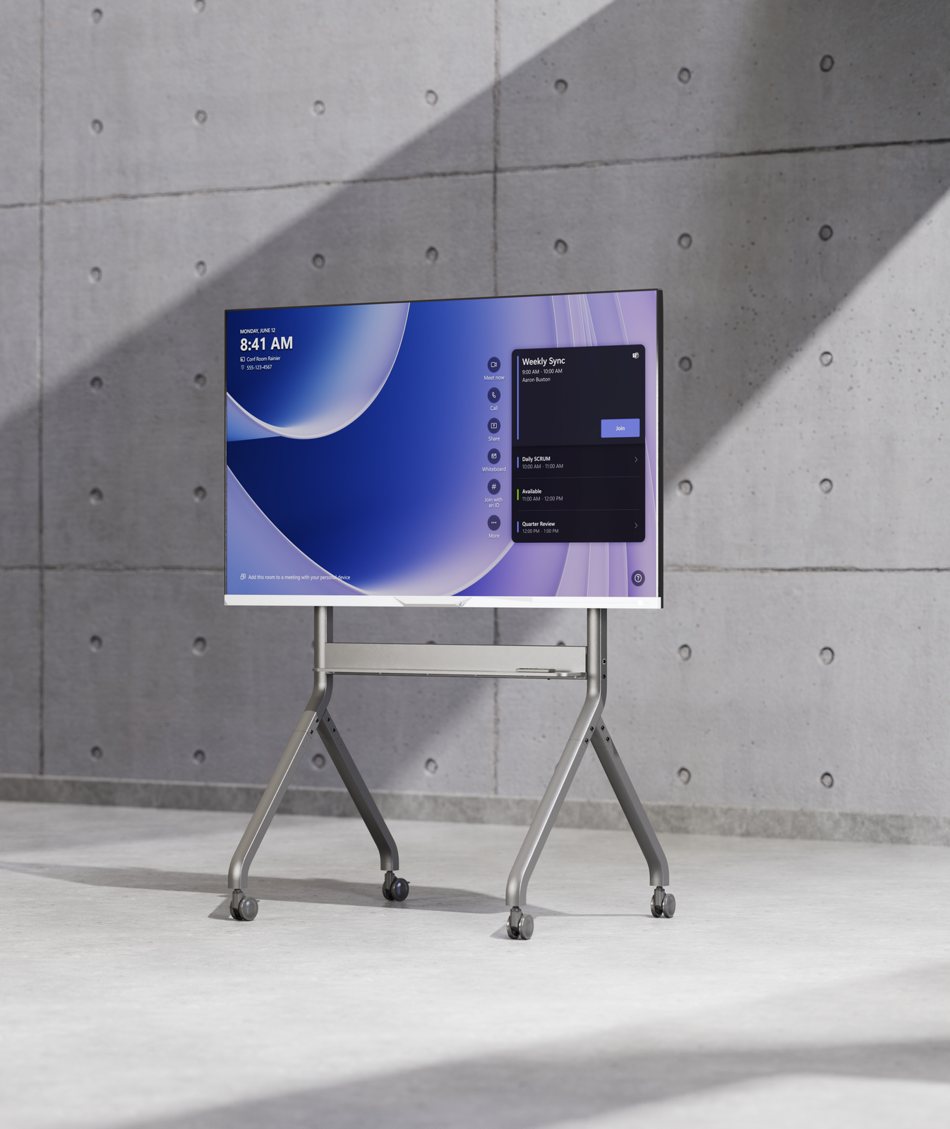 Heavy Duty Large Screen Elevator  Electric TV Mount Trolley  for 75-90 inch Screens P220