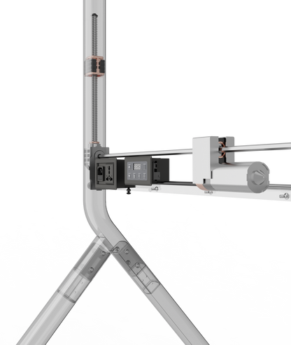 Heavy Duty Electric Height Adjustable TV Trolley Mount for 80-110 Inch Screens P320