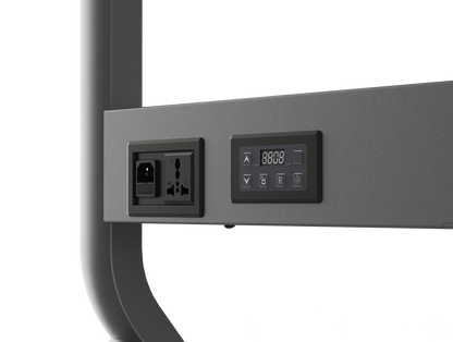 Heavy Duty Electric Height Adjustable TV Trolley Mount for 80-110 Inch Screens P320