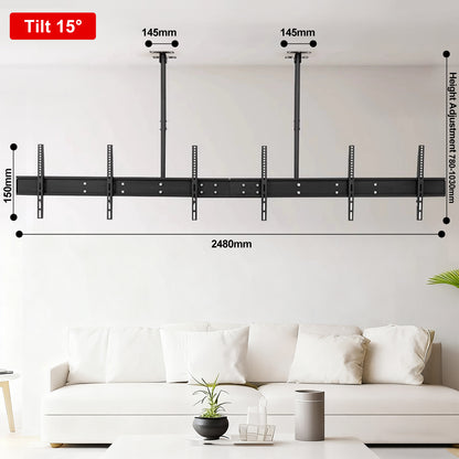Ceiling Mount Multiple Tv Screen