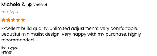 Customer review screenshot