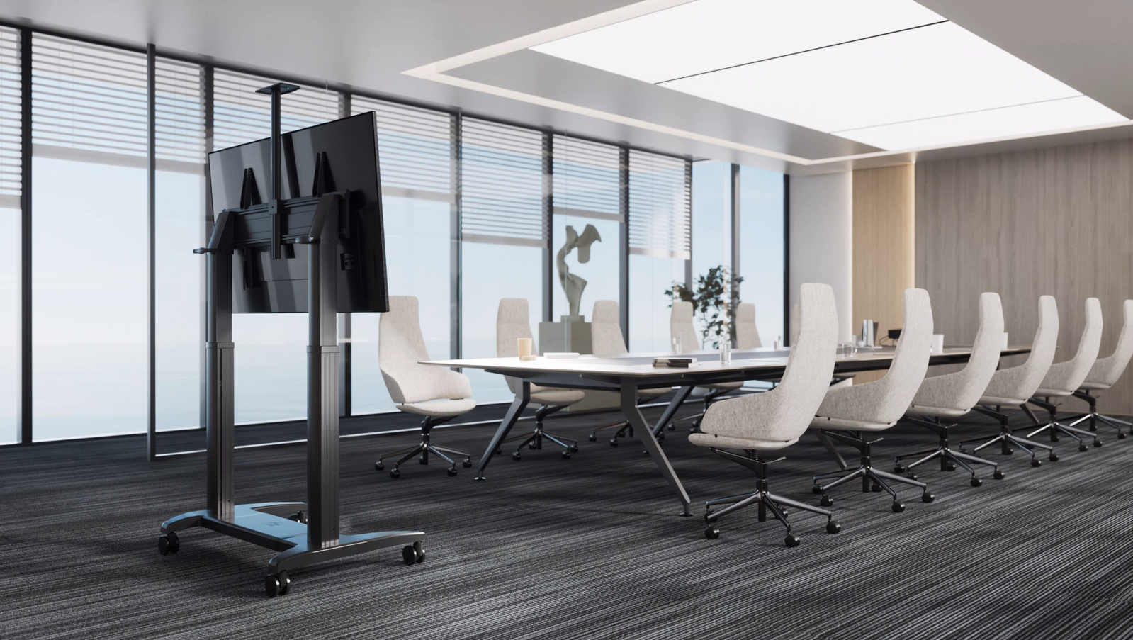 2024 Model T100 Electric Dual Column Lift Heavy Duty Height Mobile Cart