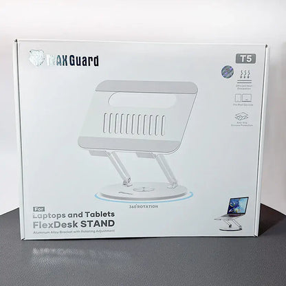 360 Rotating Aluminum Laptop & Tablet Stand T5