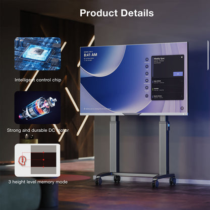NB T70 Electric TV Stand For Touch panels to 136kg