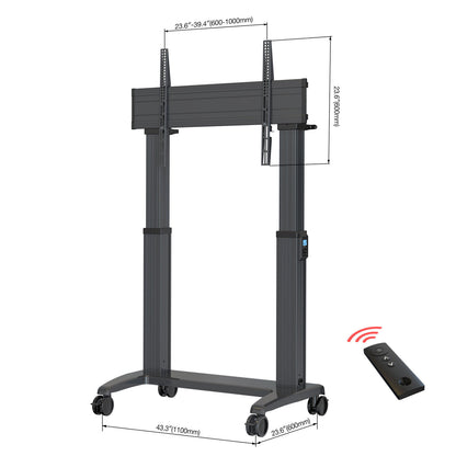 NB T70 Electric TV Stand For Touch panels to 136kg
