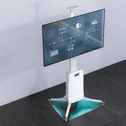 Mobile TV Stand TW85 - Electric Height Adjustment 68kg capacity