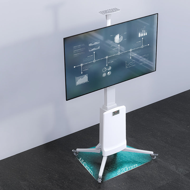 Mobile TV Stand TW85 - Electric Height Adjustment 68kg capacity