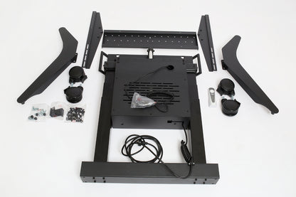 Electric Height Adjustable Presentation Easel TW150 Black 