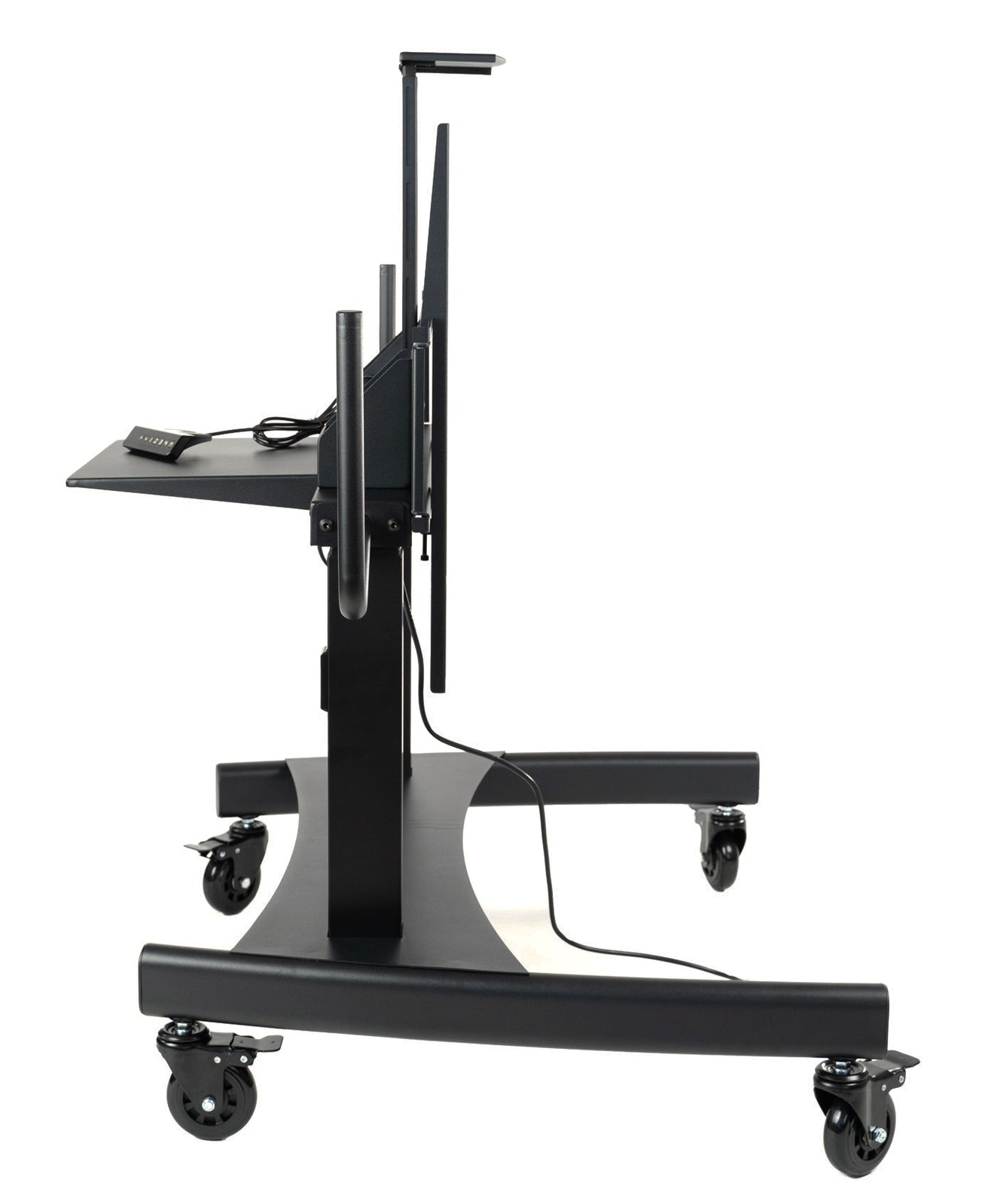 TW50 Electric Vertical Lift Touch Screen Tv Mount in Black