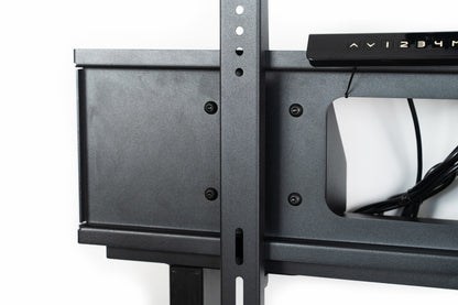 TW55 Electric Vertical Lift Wall Mount for Touch Screen Mounting in Black