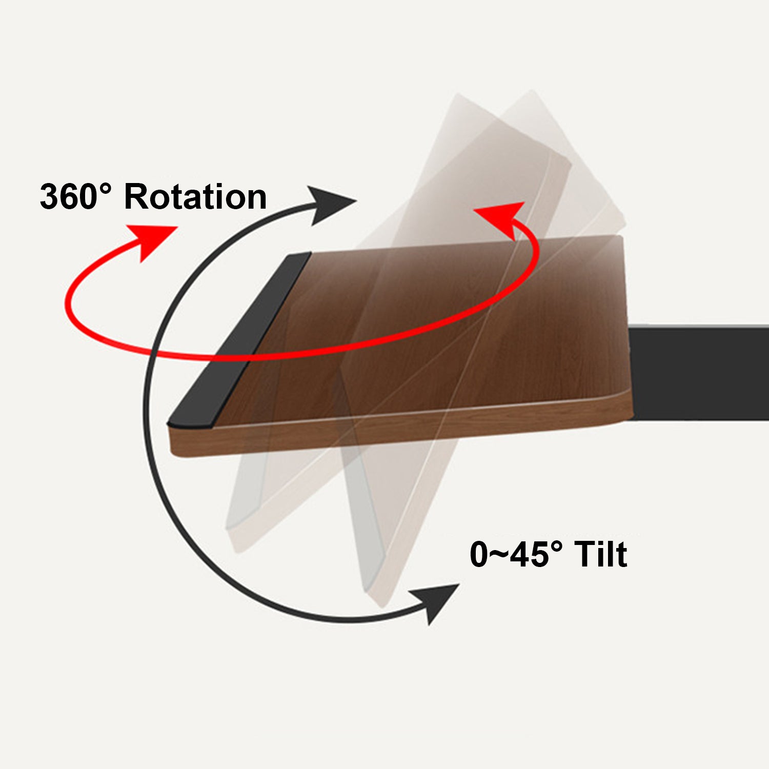 Dualhold wall mount for screen and keyboard