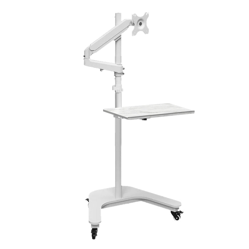 SteelView Mobile Tv Monitor floor stand Mount Bracket  Cart rotating 10 to 34 inch