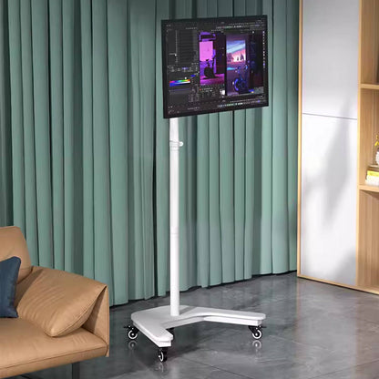 SteelView Mobile Tv Monitor floor stand Mount Bracket  Cart rotating 10 to 34 inch