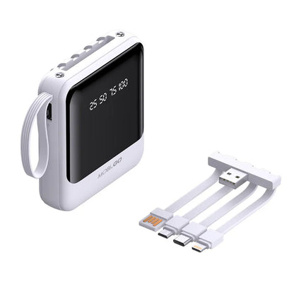 XT30 6000 mah Power Bank with built in cable
