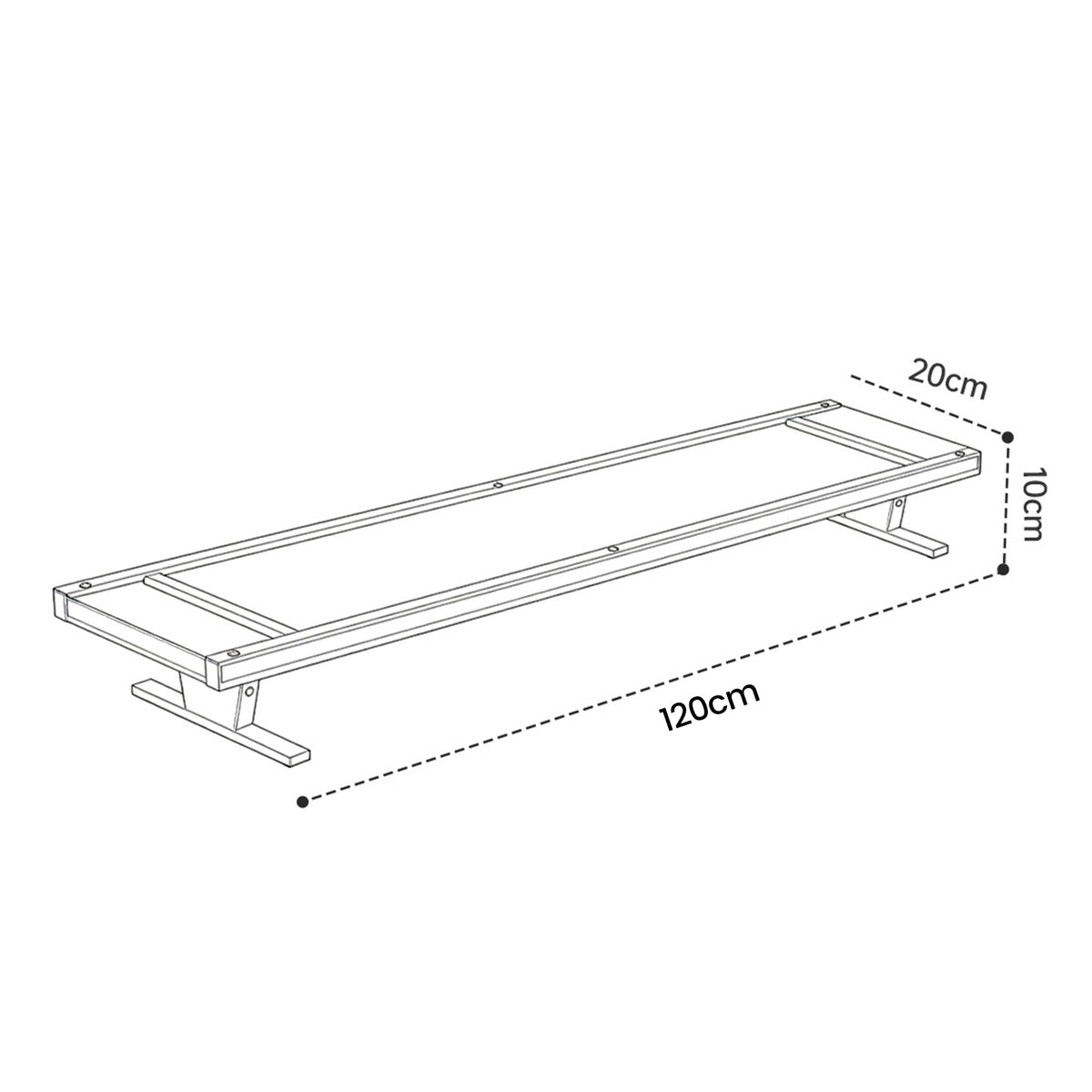 Ergonomic Acrylic Monitor Riser with RGB Lighting, Aluminum Height Adjustable Dual Monitor Stand, Gaming Desk Desktop Organizer