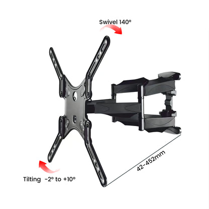 Full Motion Cantilever TV Wall Mount 32-65 inch a202