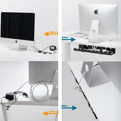 GKU Under Table Cable Management Basket Tray