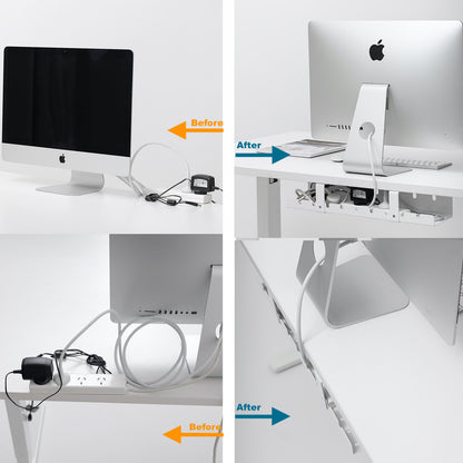 GKU Under Table Cable Management Basket Tray