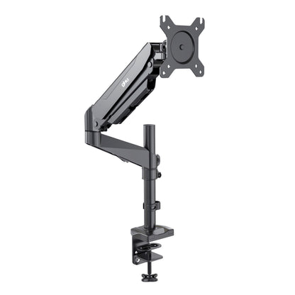 GKU LCD Monitor Desk Mount - ProRiser V1 Gas Spring Fully Adjustable Monitor Arm black