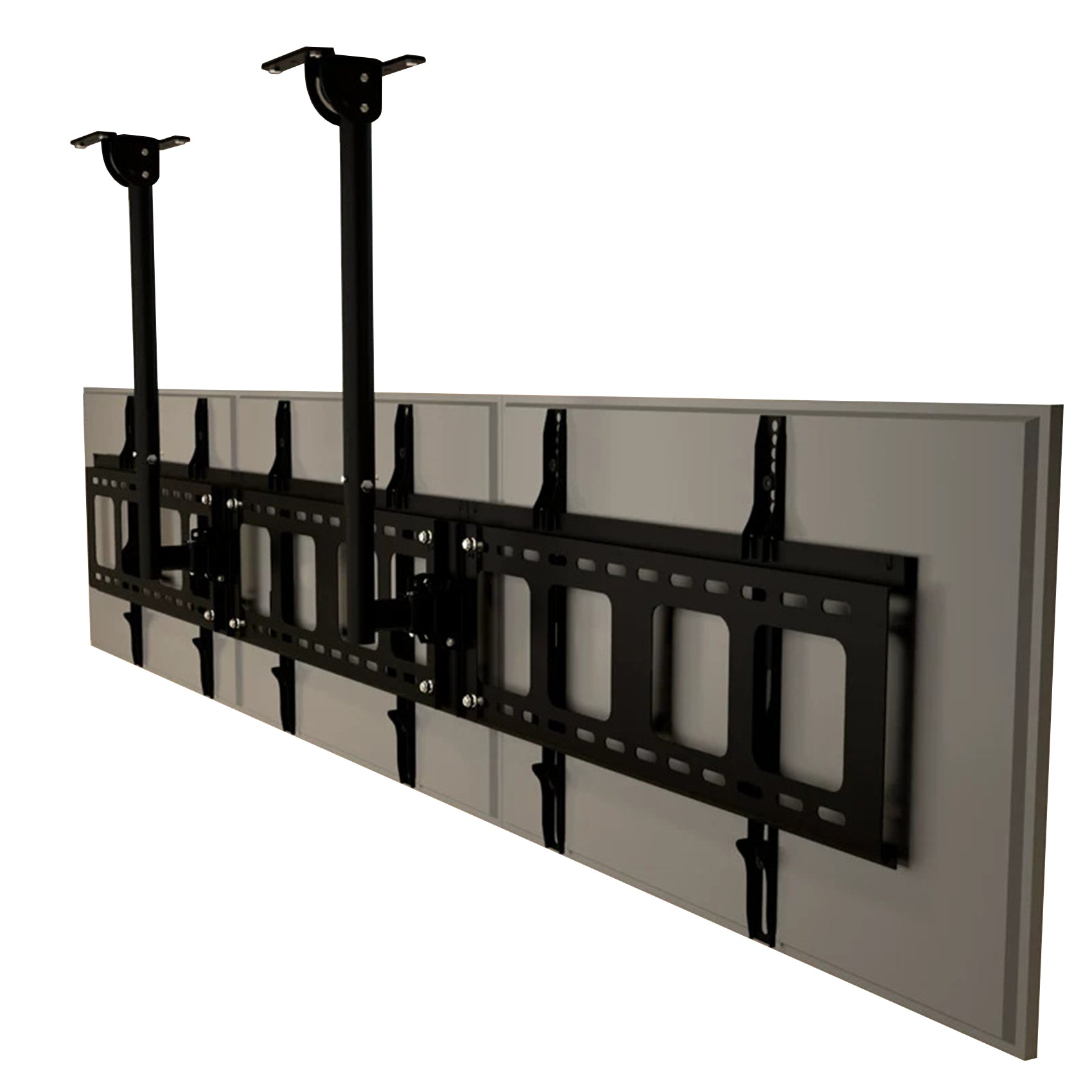 Heavy duty 3-4 screens ceiling mount menu board