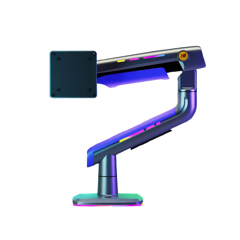 RGB LIGHT Gaming Monitor Arm Mount for Flat/Ultrawide/Curved Screen G60game