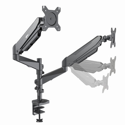 gku™ PRO-Riser V2 Dual LCD Monitor Desk Mount
