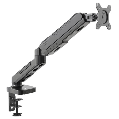 GKU Gas Spring Single Monitor Arm - EziRiser Monitor Mount black