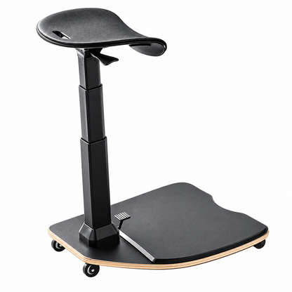 Ergonomic Standing Stool with Anti-Fatigue Mat & Wheels, Height Adjustable Sit Stand Chair for Home Office1. Ergonomic Standing Stool with Anti-Fatigue Mat & Wheels, Height Adjustable Sit Stand Chair for Home Office