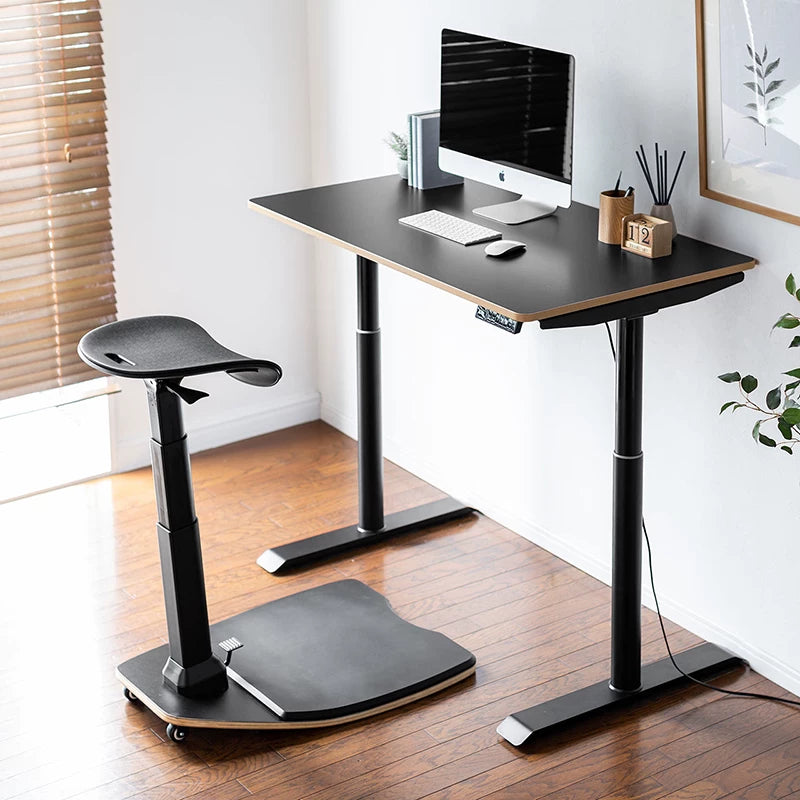 Ergonomic Standing Stool with Anti-Fatigue Mat & Wheels, Height Adjustable Sit Stand Chair for Home Office1. Ergonomic Standing Stool with Anti-Fatigue Mat & Wheels, Height Adjustable Sit Stand Chair for Home Office