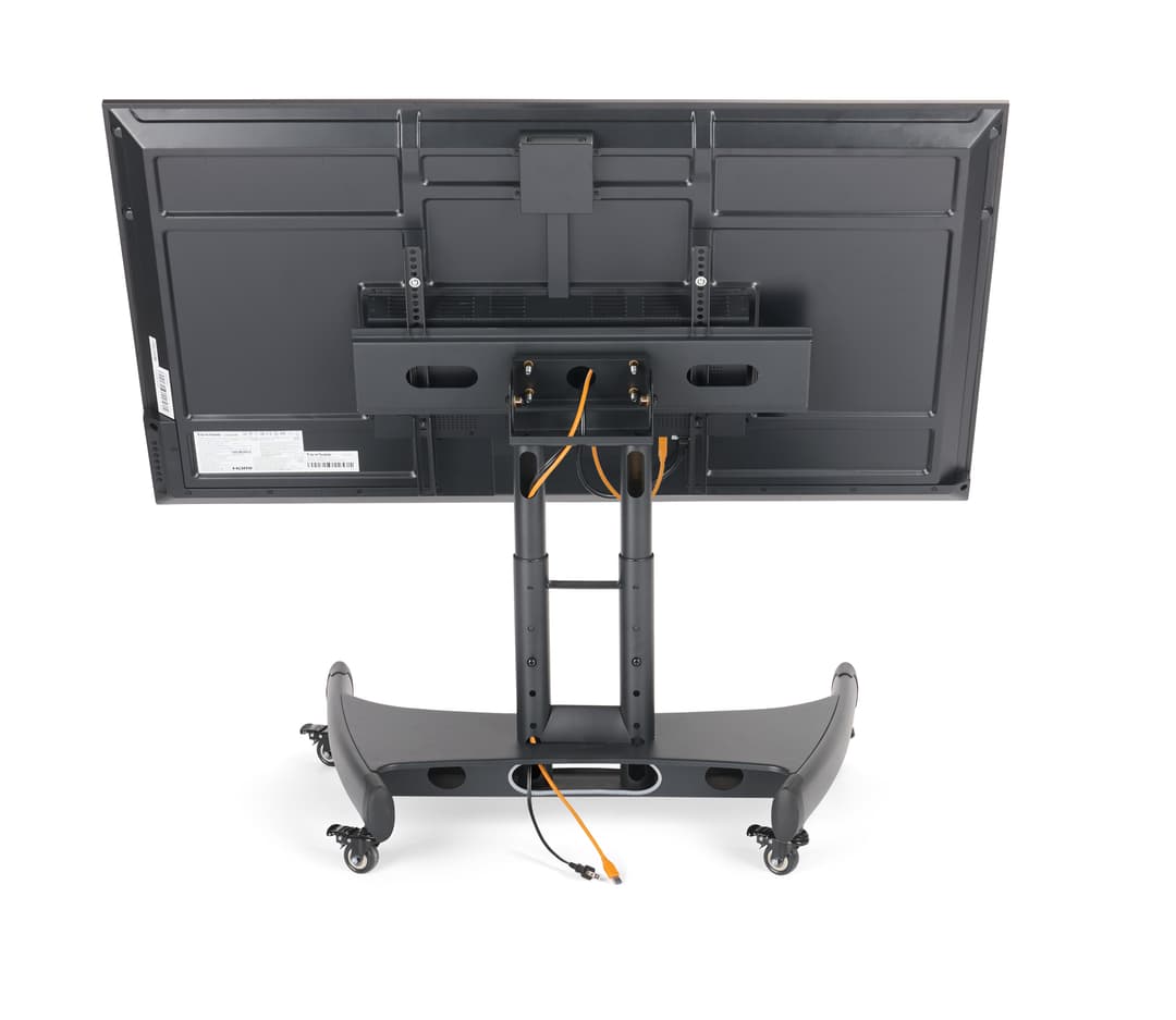 Steel TV Mobile Cart Reduced Height Tilting mobile Touch Screen Stand - MC50