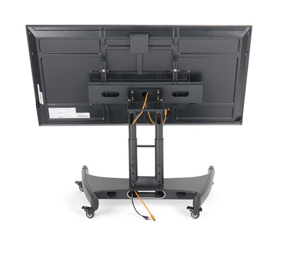 Steel TV Mobile Cart Reduced Height Tilting mobile Touch Screen Stand - MC50