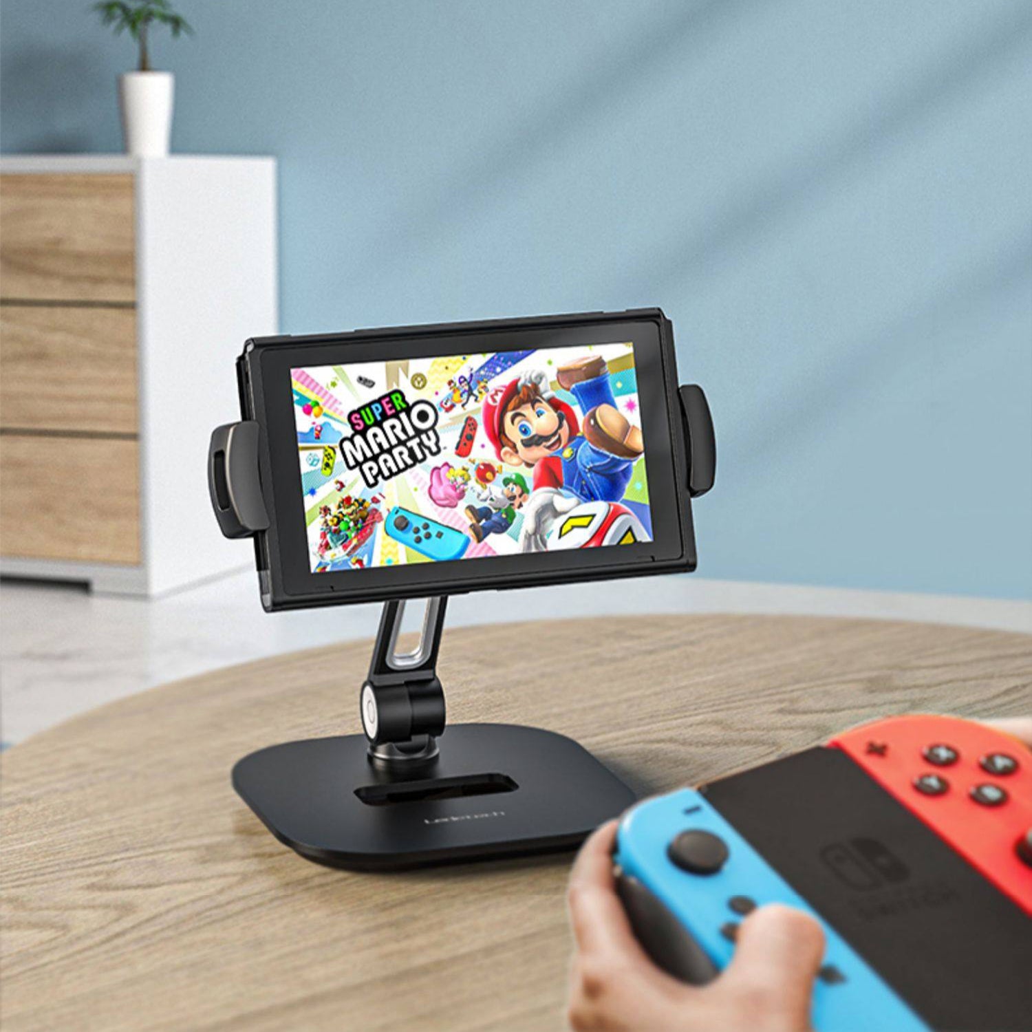 Universal Tablet & Smartphone Holder - 360° Rotation for Desk & Travel