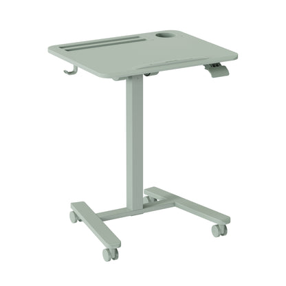 GKU Tiltable Height Adjustable Mobile Sit Stand Desk 700x500mm F047-FA122