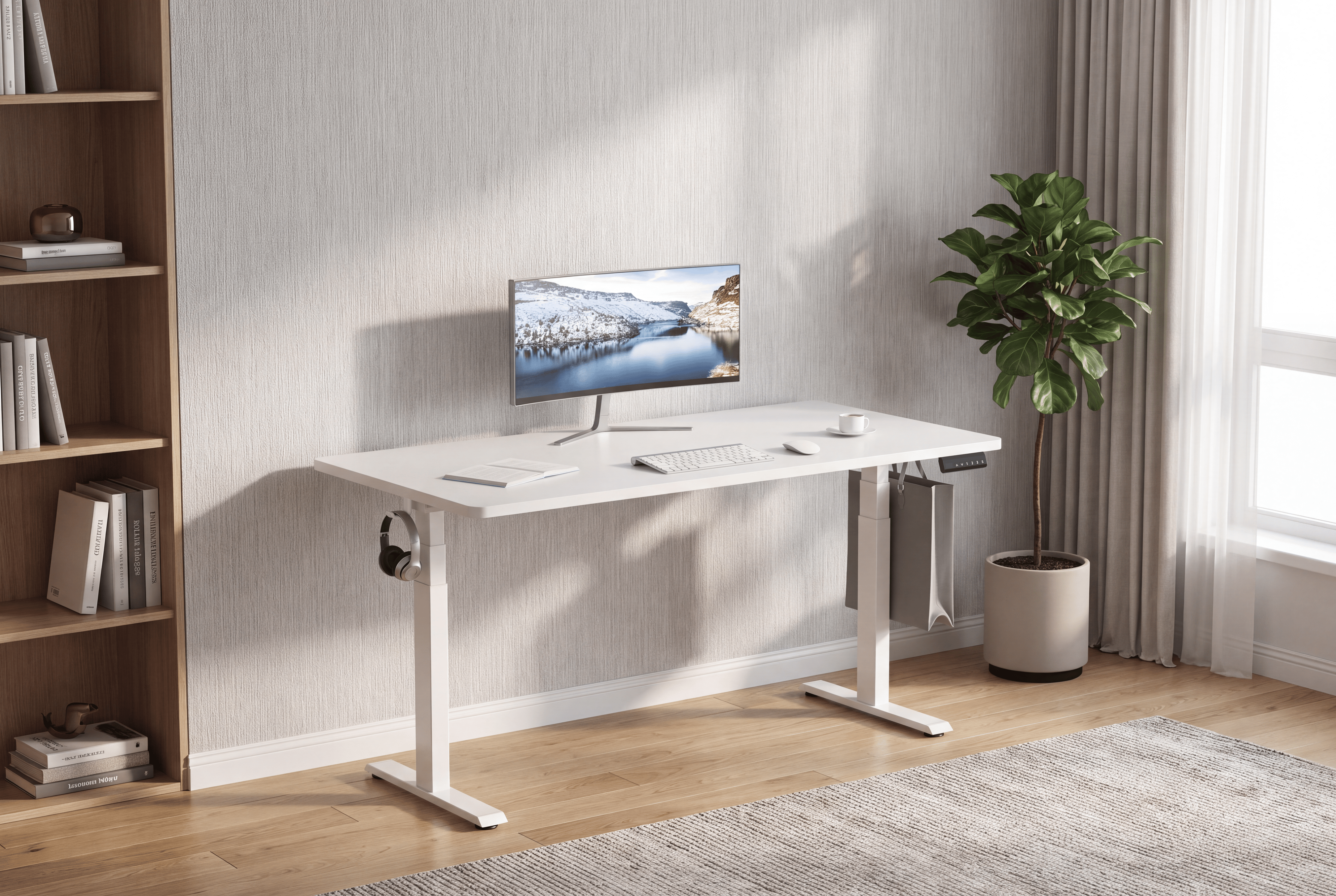 GKU Frame only  Dual Motor Electric Sit/Stand Desk