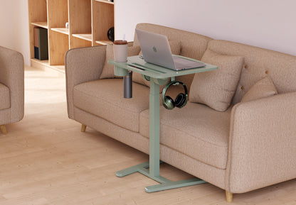 GKU Tiltable Height Adjustable Mobile Sit Stand Desk 700x500mm F047-FA122