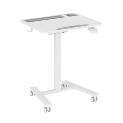GKU Tiltable Height Adjustable Mobile Sit Stand Desk 700x500mm F047-FA122