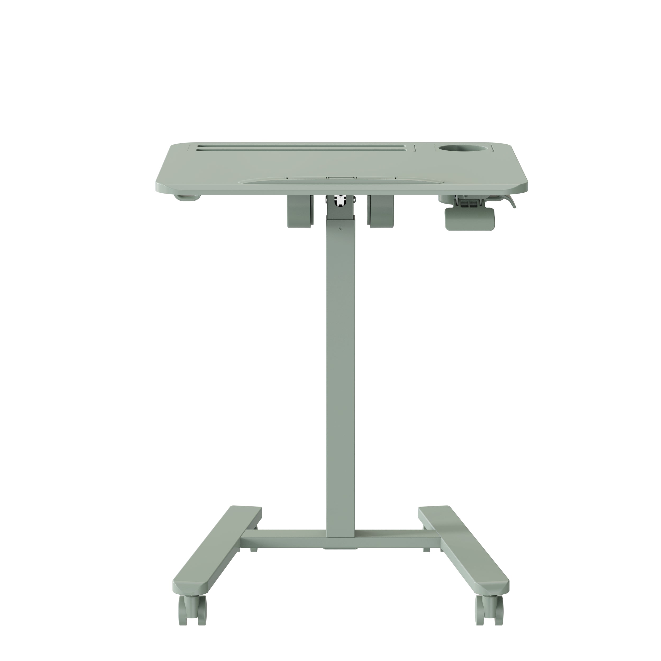 GKU Tiltable Height Adjustable Mobile Sit Stand Desk 700x500mm F047-FA122