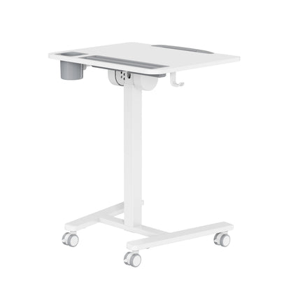 GKU Tiltable Height Adjustable Mobile Sit Stand Desk 700x500mm F047-FA122