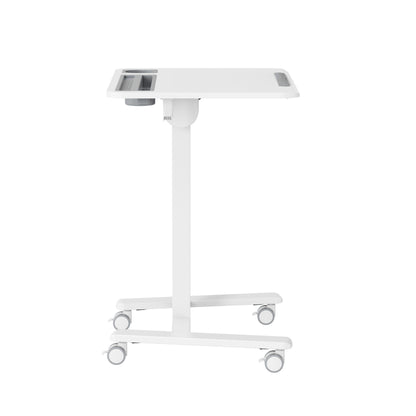 GKU Tiltable Height Adjustable Mobile Sit Stand Desk 700x500mm F047-FA122