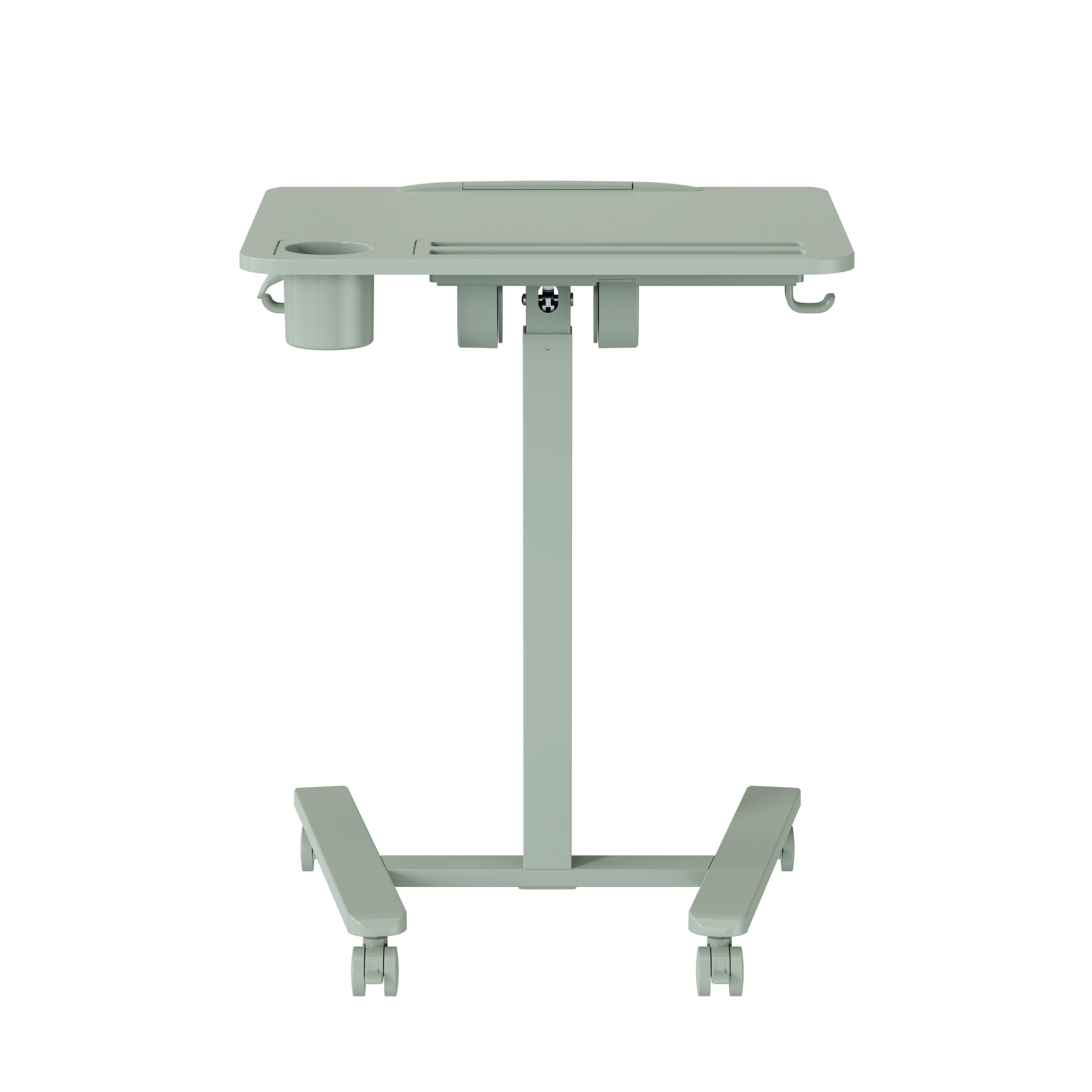 GKU Tiltable Height Adjustable Mobile Sit Stand Desk 700x500mm F047-FA122