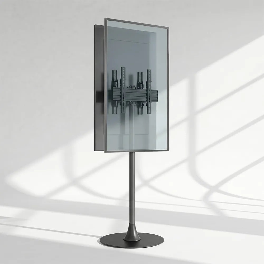 TV Signage Floor Stand – Single or Back-to-Back Display | MTESF02