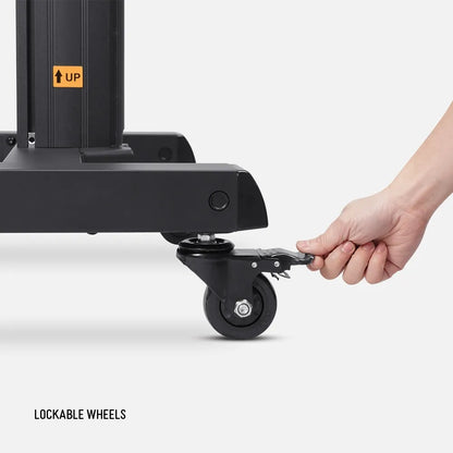 Mobile Computer Trolley – Single & Dual Monitor Mounts | MTESF01-MTEPT12