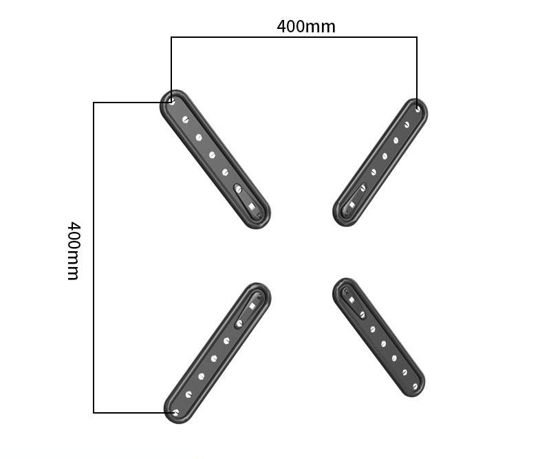 vesa extension kit 400x600mm / 400x400mm