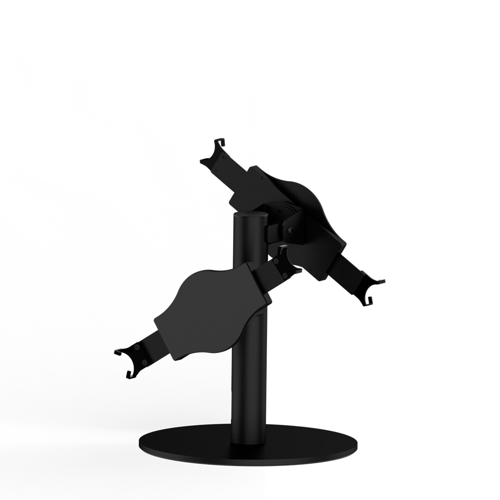 IPad Tablet Table Touch Stand Dual Side Display Tilt Rotate DTS-5