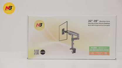NEW Series NB H100 Desktop Monitor Arm 22"-35" up to 12kg