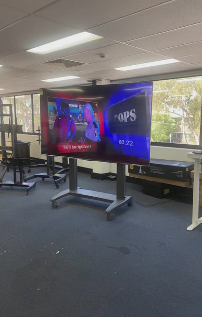 2024 Model T100 Electric Dual Column Lift Heavy Duty Height Mobile Cart