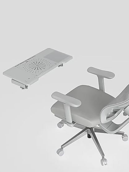NEWTRAL Pro Laptop Table for Chair – Black | Adjustable Ergonomic Laptop Desk with Detachable Legs, Cup Holder & Monitor Mount